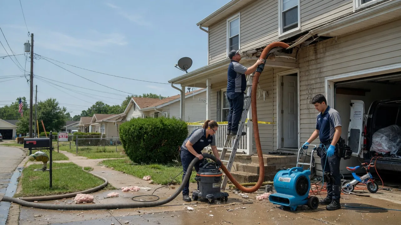 Water Damage Restoration in Stopover, KY near me